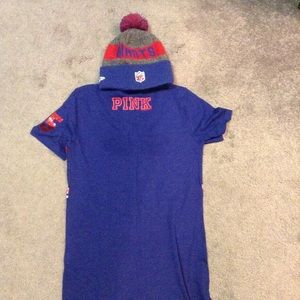 PINK Victoria's Secret Tops - VS Pink NFL collection NY Giants PINK Victoria's Secret Tops - VS Pink NFL collection NY Giants